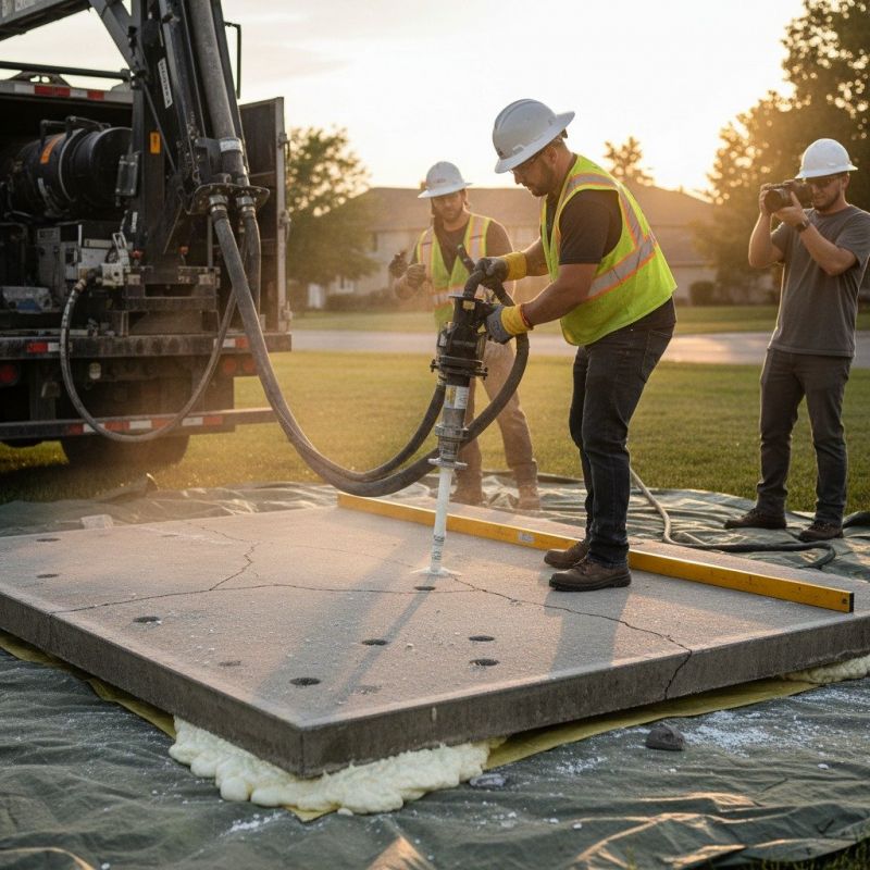 Foam Concrete Leveling