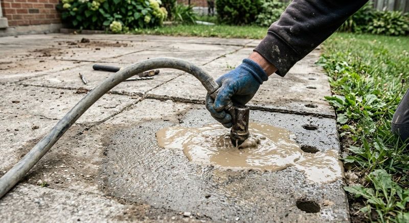 Concrete Leveling in West Des Moines, IA