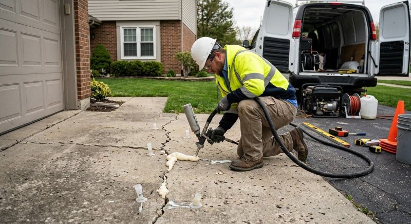 Concrete Poly Jacking in San Antonio, TX
