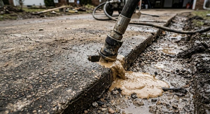 Driveway Slab Lifting in San Antonio, TX