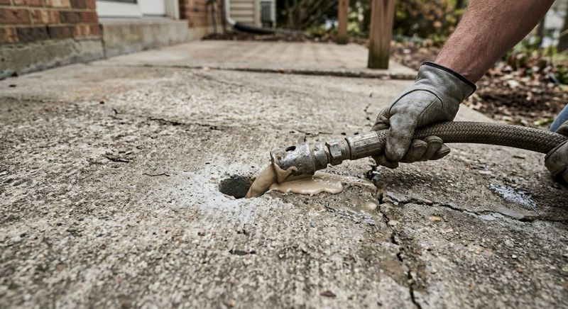 Driveway Slab Lifting in San Antonio, TX