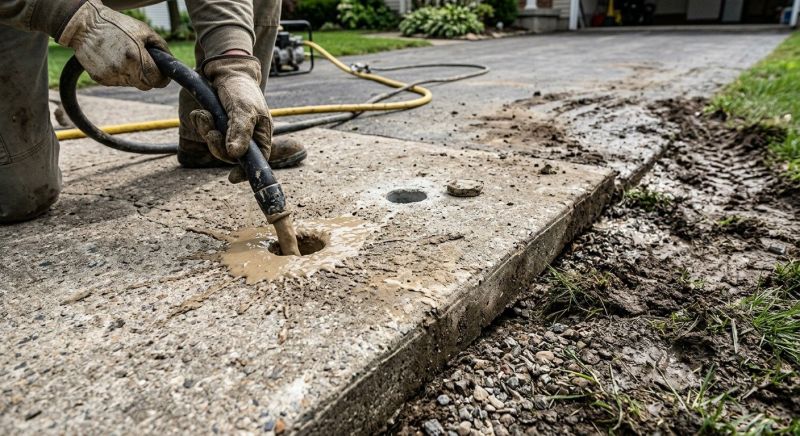 Slab Mudjacking in West Des Moines, IA
