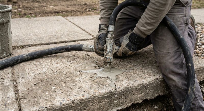 Sunken Sidewalk Repair in Miami Dade County, FL