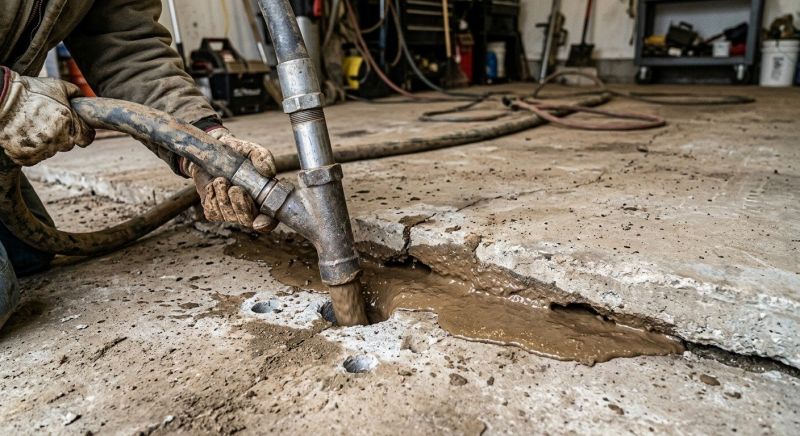Sunken Slab Repair in Columbus, OH