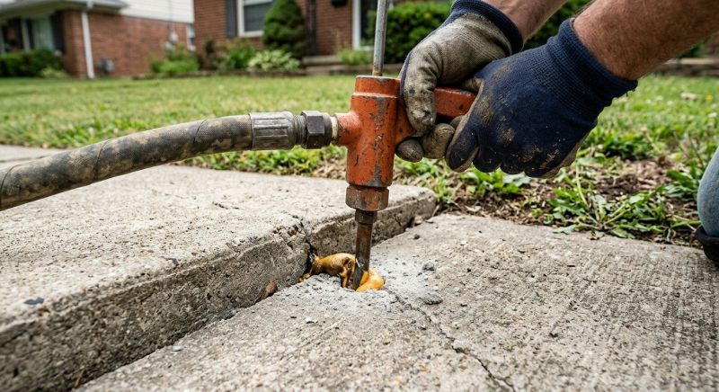 Concrete Slab Jacking in Corpus Christi, TX