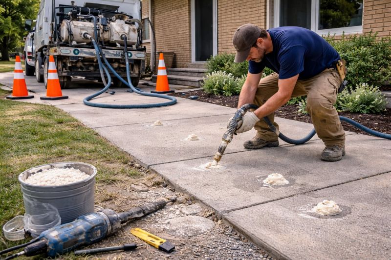 Concrete Leveling Service