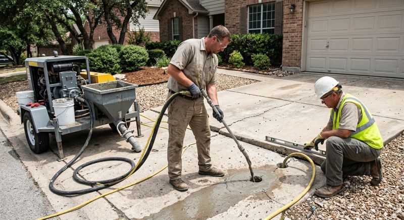 Patio Mudjacking in Columbus, OH