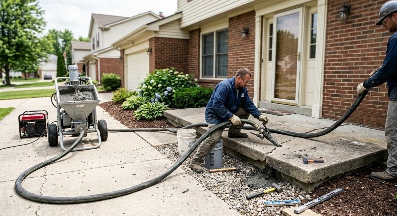 Porch Lifting in Des Moines, IA