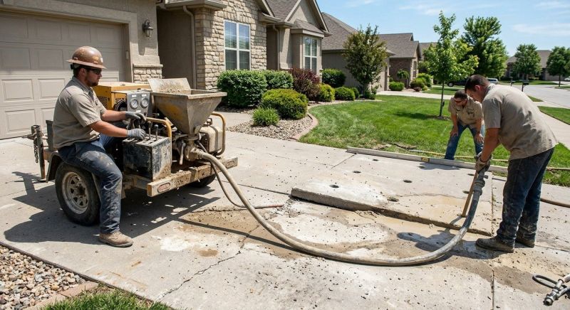 Sunken Driveway Lifting in Tampa, FL